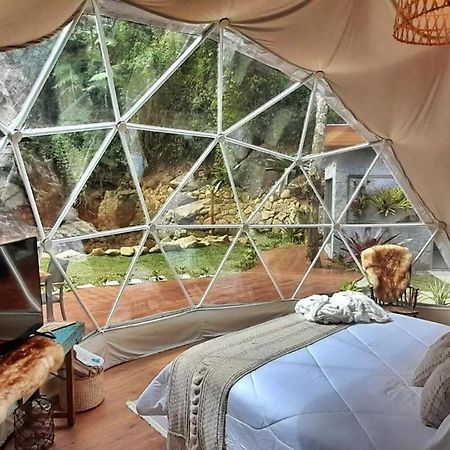 Вилла Blue Bear Cabins Петрополис Экстерьер фото